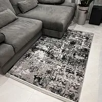 Килим з комбінованим ворсом и термоусадкой Glacia Gray 03935A
