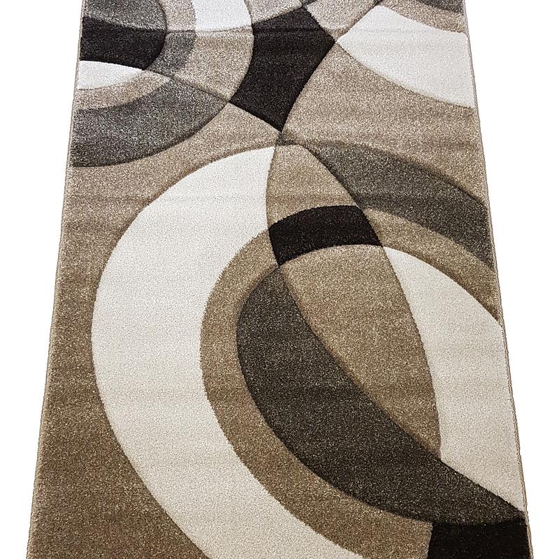 Килим з художньою стрижкою Tropica beige 3492B