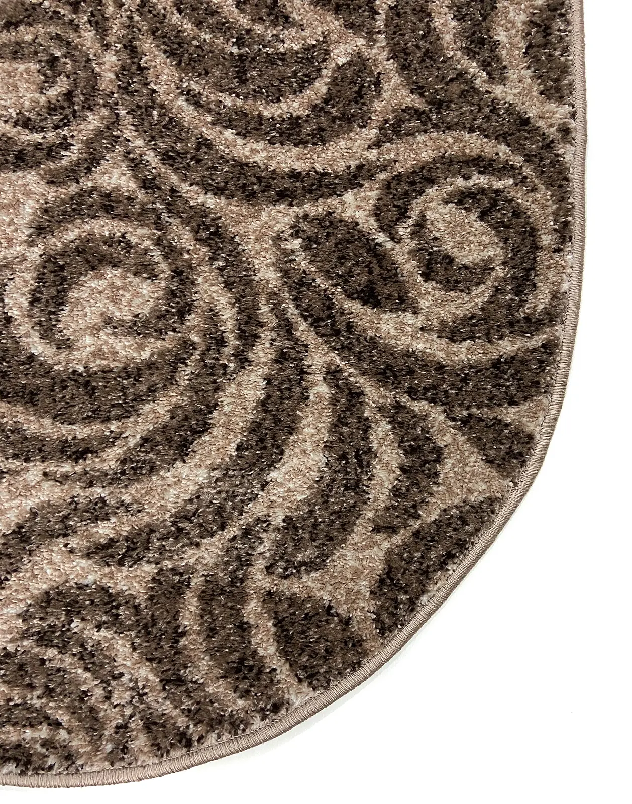 Килим фризе з невисоким ворсом Macio Beige 02575A