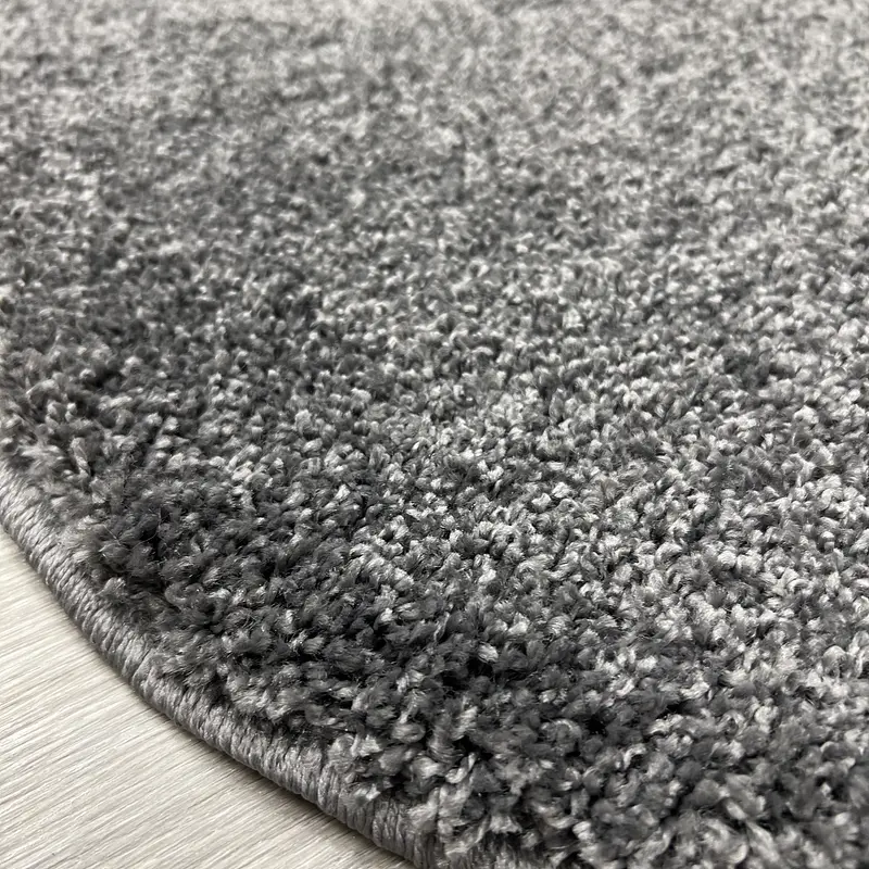 Пухнастий килим Plumeria dark gray 12500/60