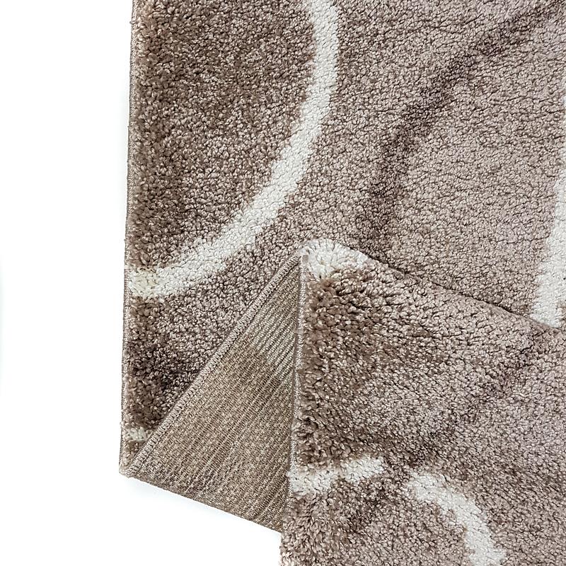 Пухнастий килим Plumis бежевий beige 045283