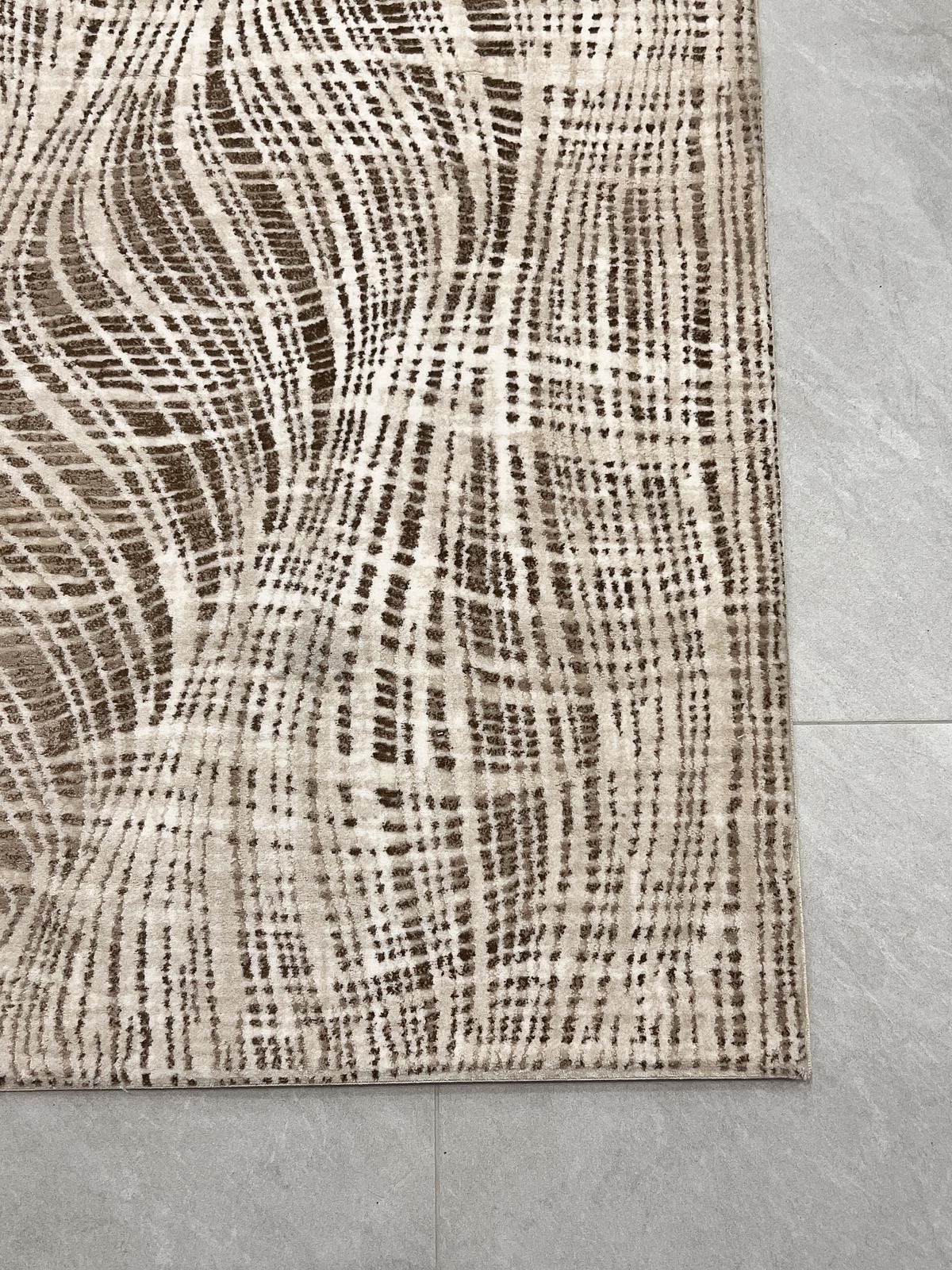 Килим із сучасним дизайном Solano beige / BROWN 8544A