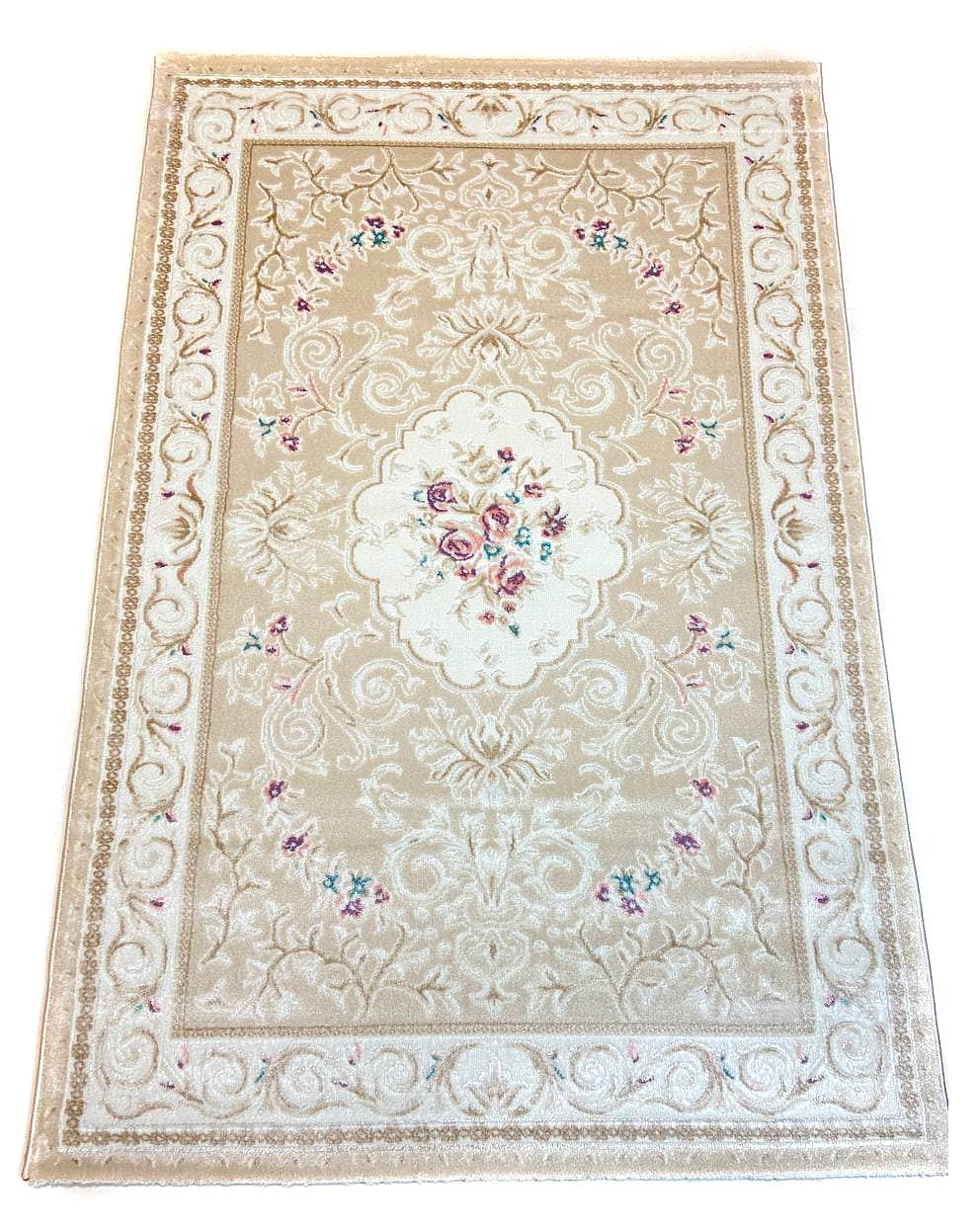 Класичний килим Flora Beige P659B