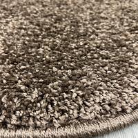 Пухнастий килим Plumeria brown 12500/90