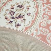 Класичний килим Flora PINK / PINK P659B