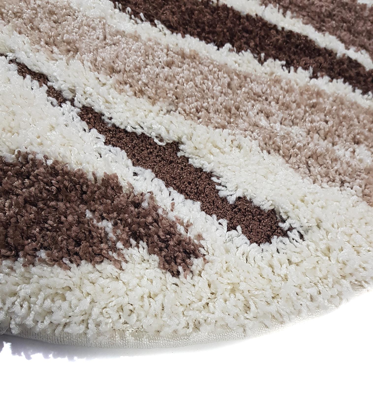 Ворсистий килимок Plush Loop cream 8014A