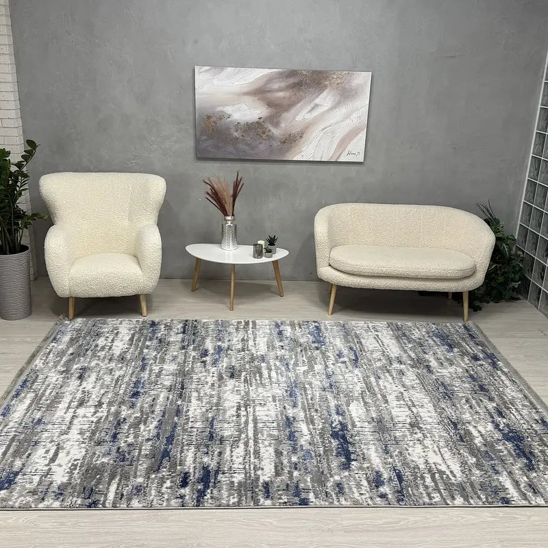 Килим з термоусадкою Aquila Mavi 2701B