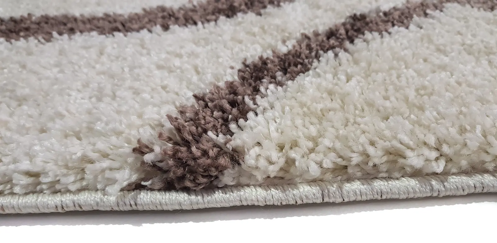 Пухнастий килим Plumis білий cream 045183