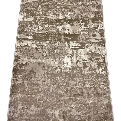 Килим з комбінованим ворсом и термоусадкой Glacia beige 03935A