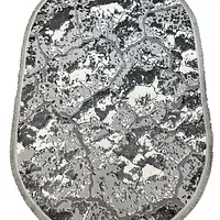 Килим з комбінованим ворсом и термоусадкой Glacia Gray 08148A