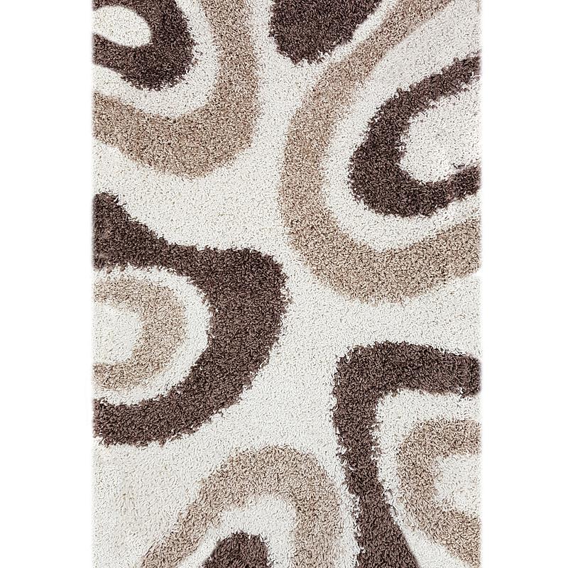 Пухнастий килим Plumis Lux cream 6352A