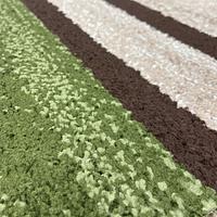 Килим фризе з невисоким ворсом Macio Beige\Green 02239A