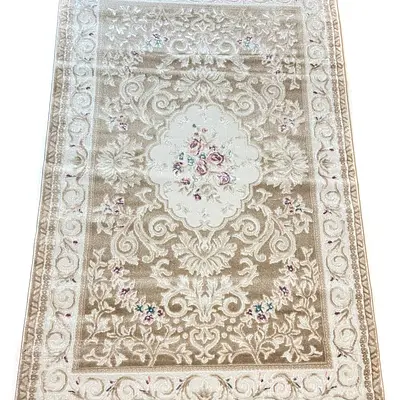 Класичний килим Flora Бежевий P659B