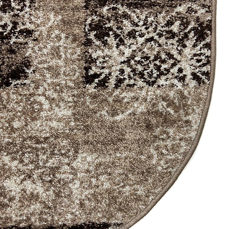 Килим фризе з невисоким ворсом Macio Beige 02588A