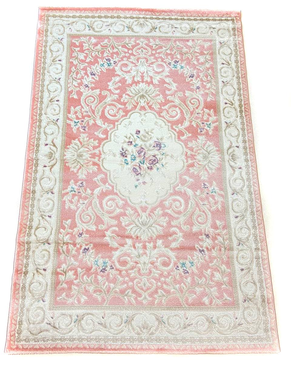 Класичний килим Flora PINK / PINK P659B