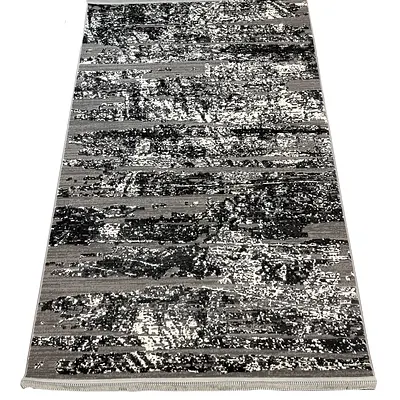 Килим з комбінованим ворсом и термоусадкой Glacia Gray 03648A