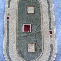 Килим високощільний з художественной стрижкой Elara cream 7534B