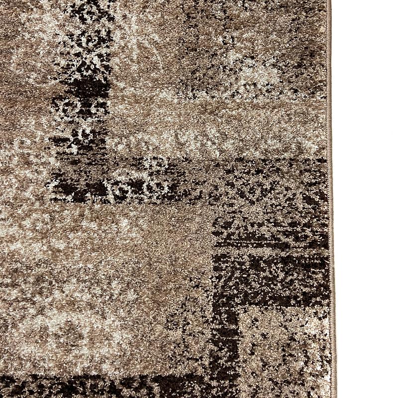 Килим фризе з невисоким ворсом Macio Beige 02588A