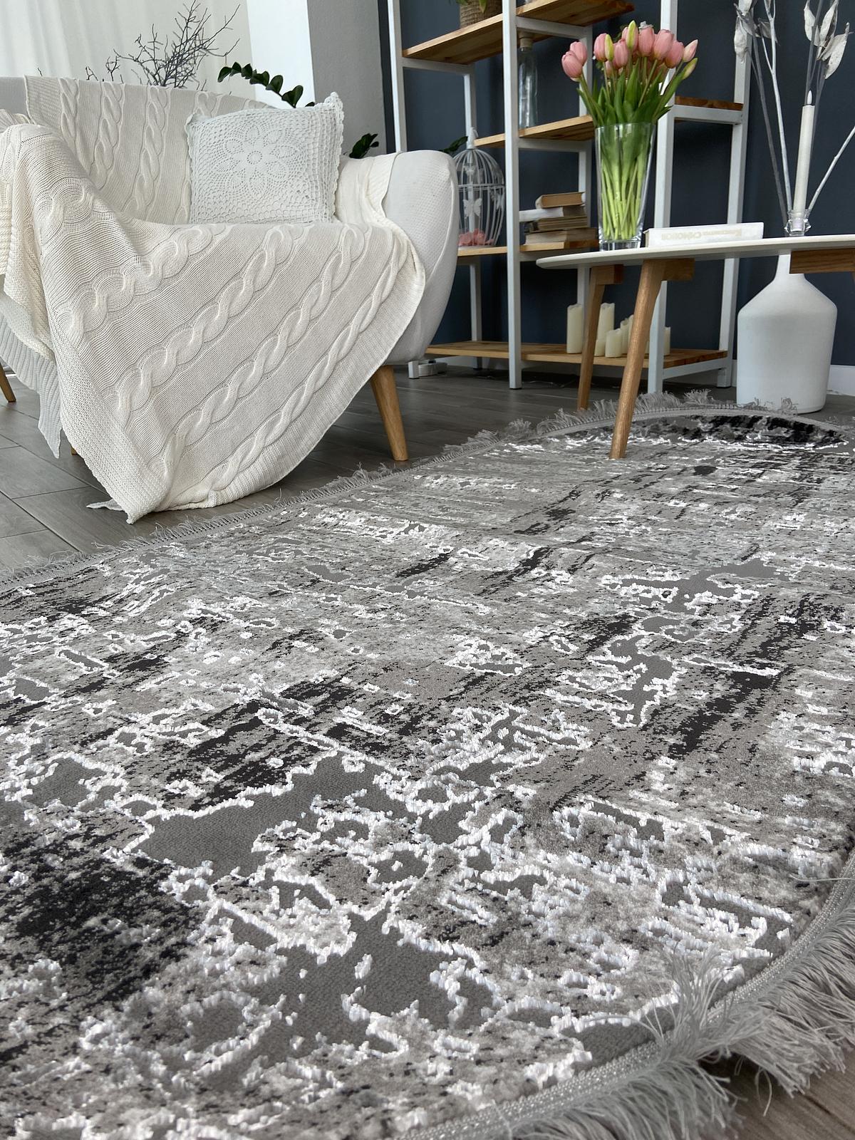 Килим з термоусадкою Aquila Gray 4274В