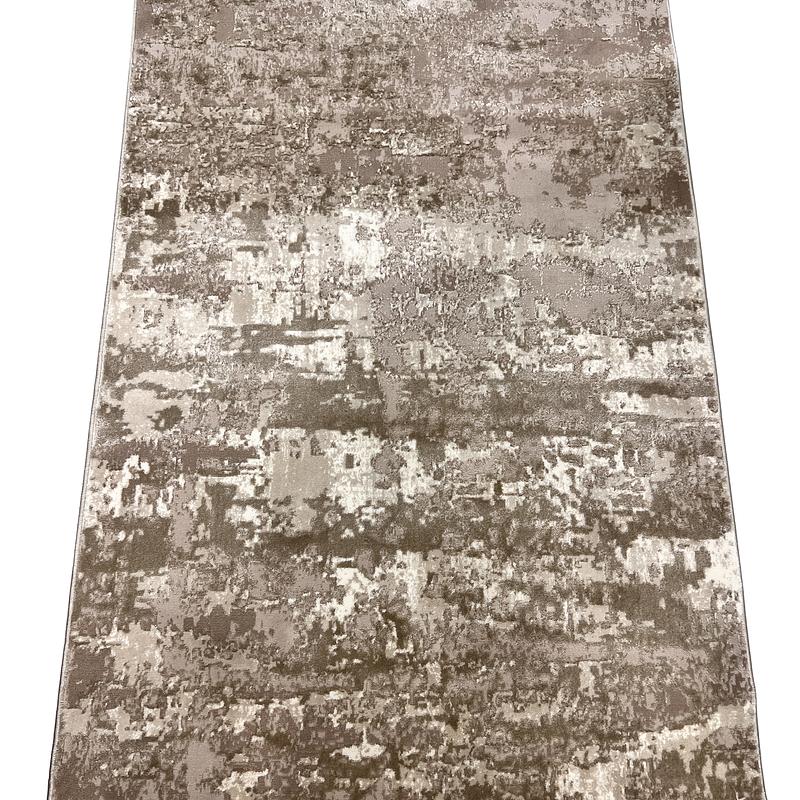Килим з комбінованим ворсом и термоусадкой Glacia beige 03935A