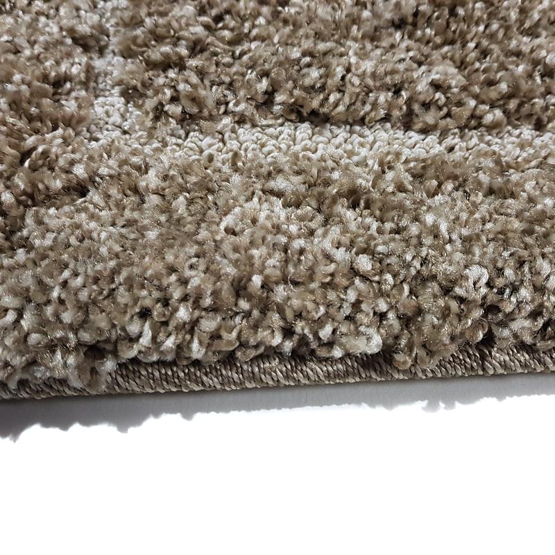 Ворсистий килимок Plush Loop beige A361D