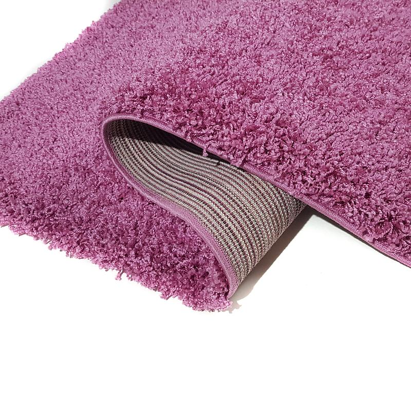 Пухнастий килим Plumis Lux DARK PINK 6365A