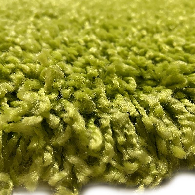 Пухнастий килим Plumis Lux LIGHT GREEN 6365A