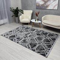 Килим з невисоким ворсом Vortex Антрацит 2740G ANTRASIT / K.GRI