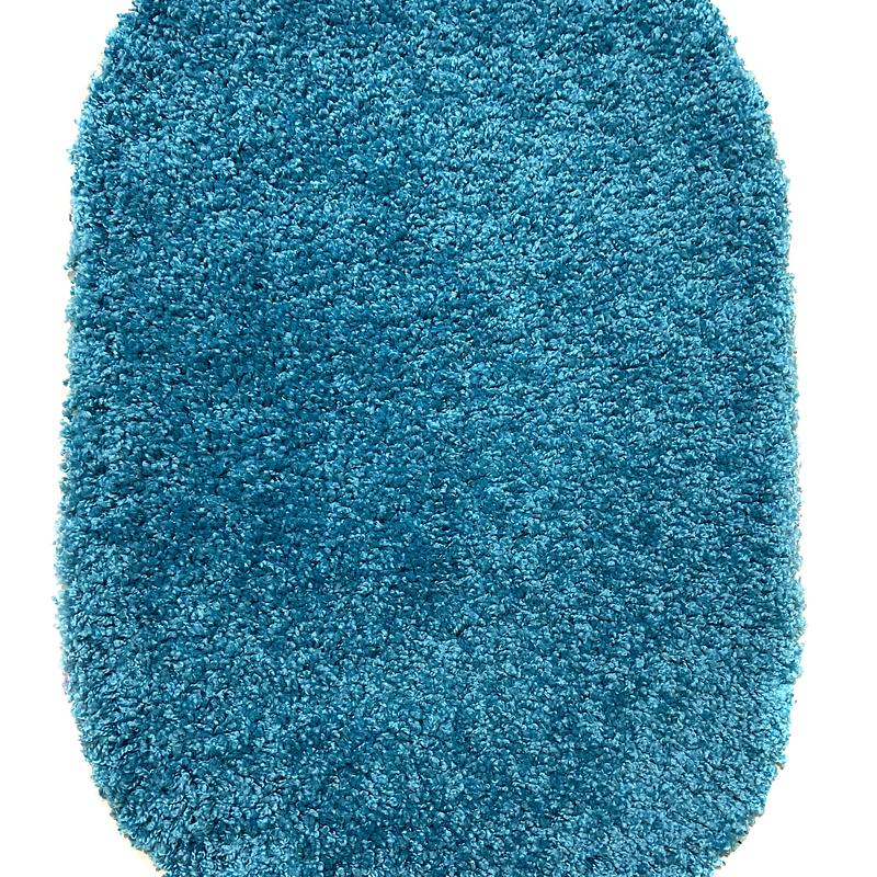 Пухнастий килим Plumis Lux BLUE 6365A