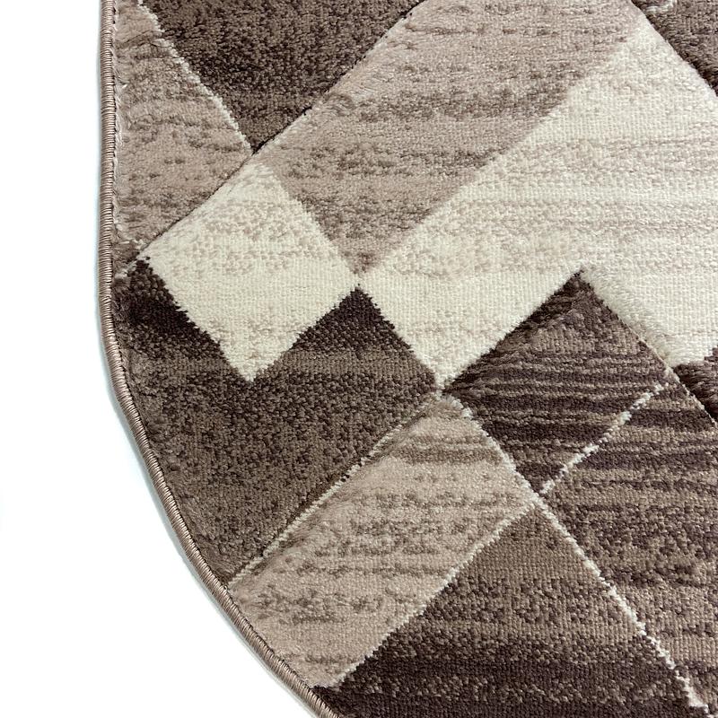 Килим з художньою стрижкою Aquila Pro KREM/VIZON 2759A