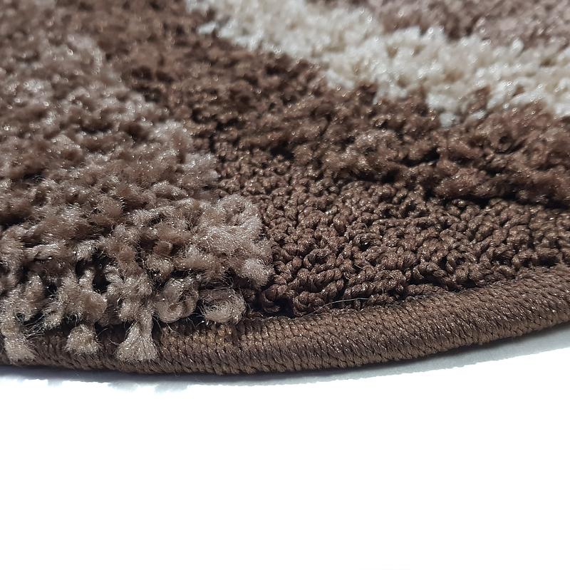 Пухнастий килим Vortax Plush Loop DARK BROWN 7641A