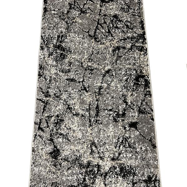 Килим фризе з невисоким ворсом Lumis Gray/Beige 02624B