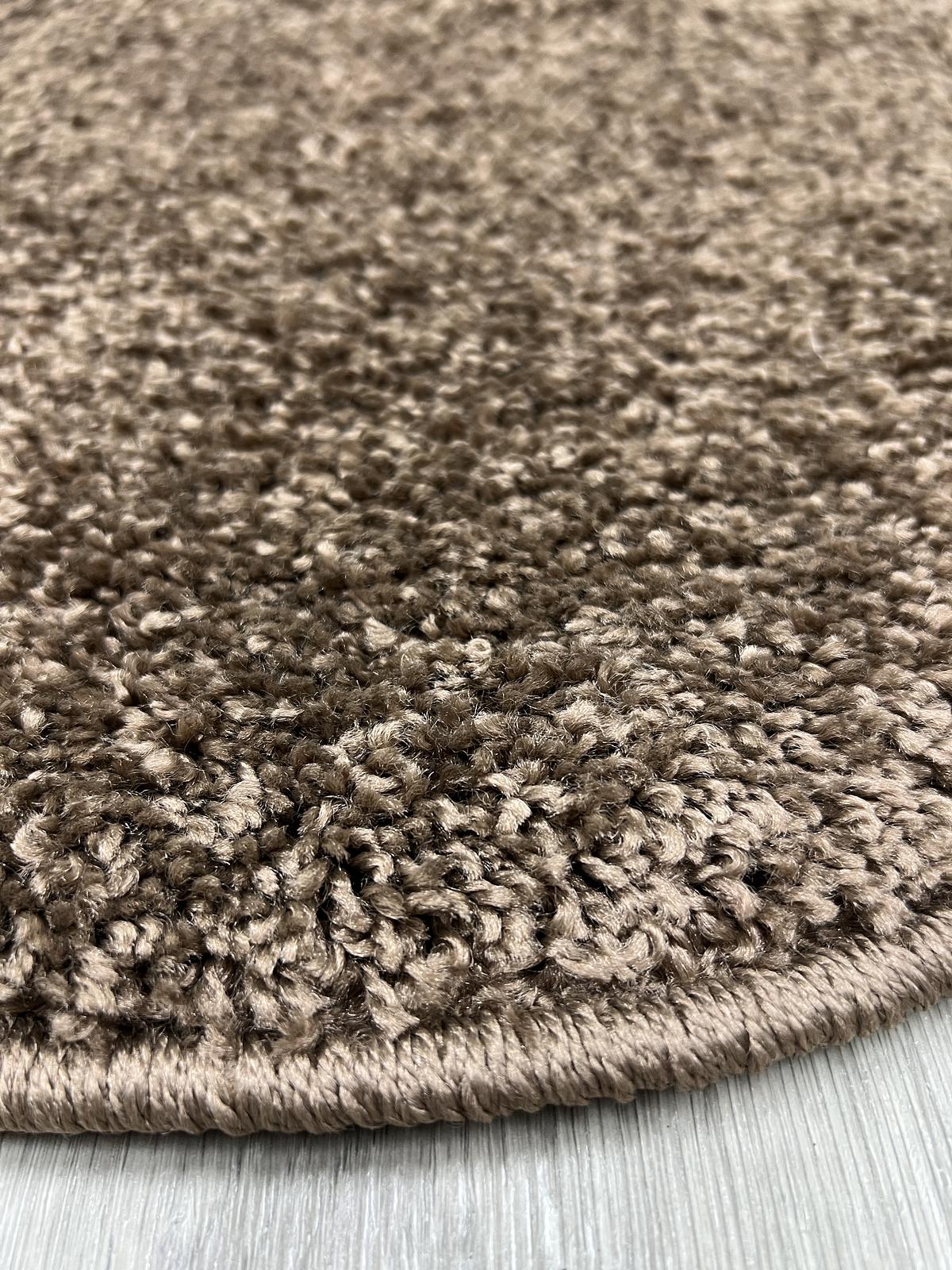 Пухнастий килим Plumeria brown 12500/90