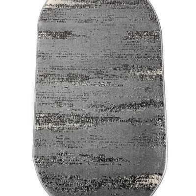 Килим фризе з невисоким ворсом Macio Gray 02576A