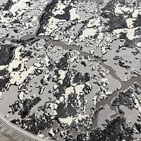 Килим з комбінованим ворсом и термоусадкой Glacia Gray 08148A