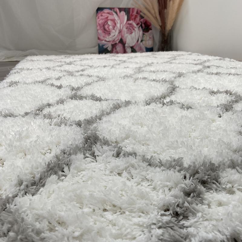 Пухнастий килим Quietis Cream P543A