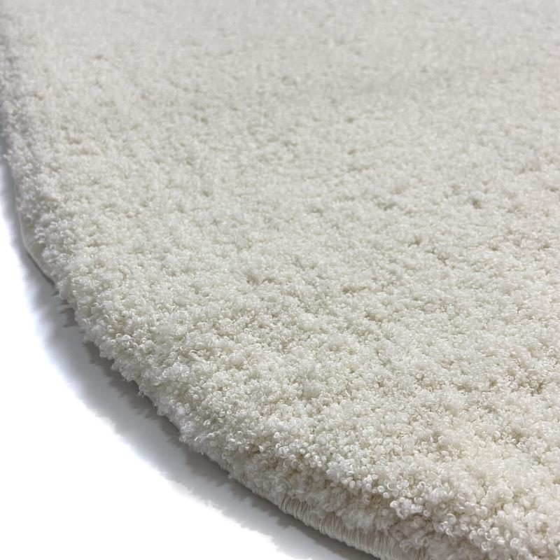 Пухнастий килим Argenta Plush WHITE / WHITE P113A