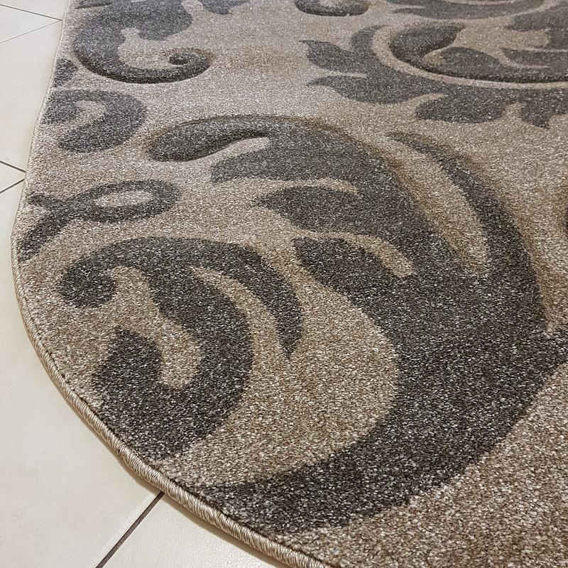 Килим з художньою стрижкою Tropica BEIGE C586A