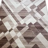 Килим з художньою стрижкою Aquila Pro KREM/VIZON 2759A