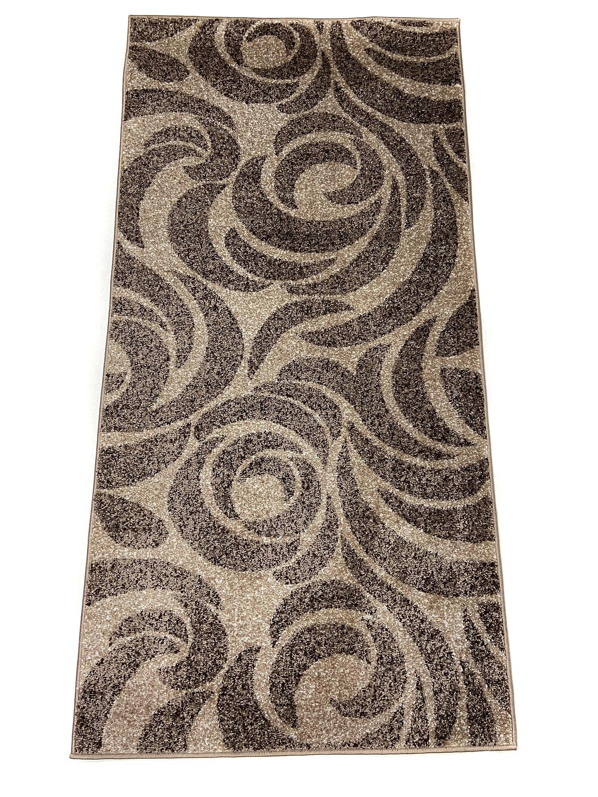 Килим фризе з невисоким ворсом Macio Beige 02575A