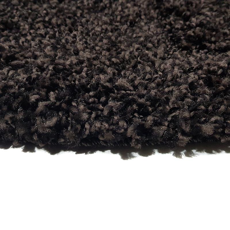 Ворсистий килимок Plush Loop DARK BROWN A361C