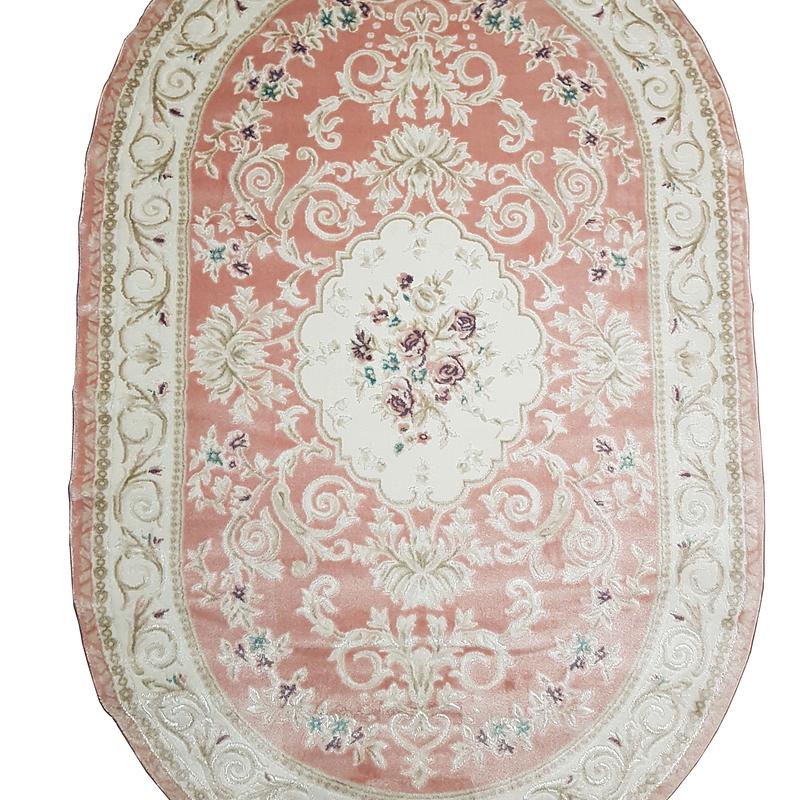 Класичний килим Flora PINK / PINK P659B