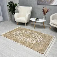 Килим з бамбукової нитки Heritex Imperia Золотий 1769
