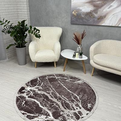 Килим з невисоким ворсом Vortex Коричневий 4640A A.KAHVE / KAHVE