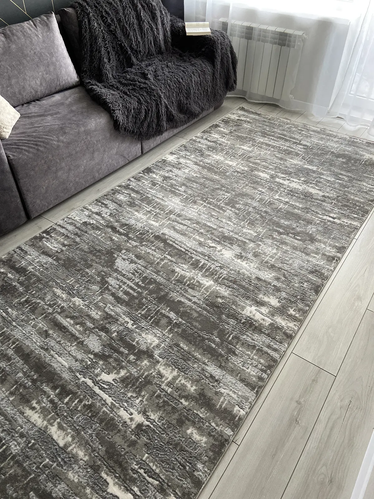 Килим з термоусадкою Aquila Gray 2701B