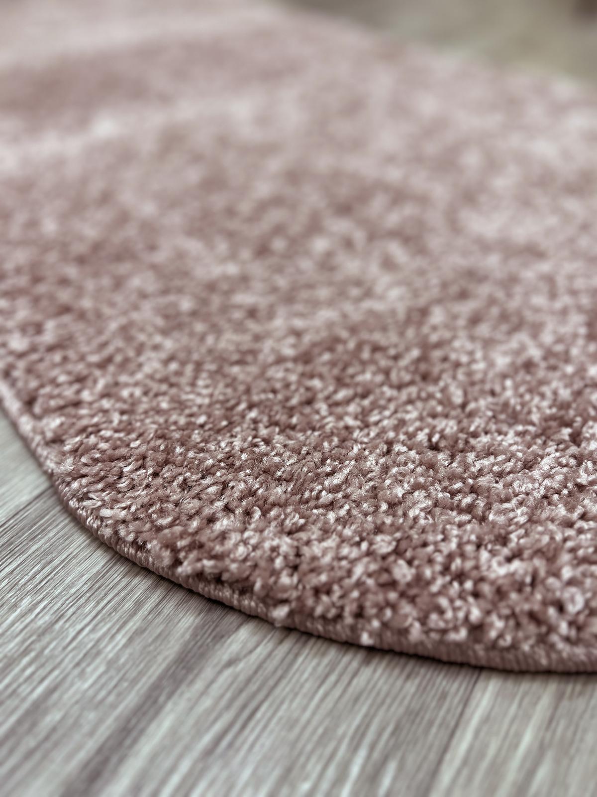 Пухнастий килим Plumeria pink 12500/75
