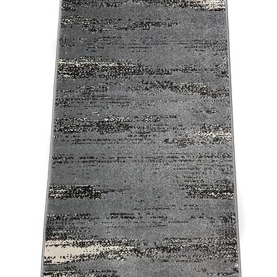 Килим фризе з невисоким ворсом Macio Gray 02576A
