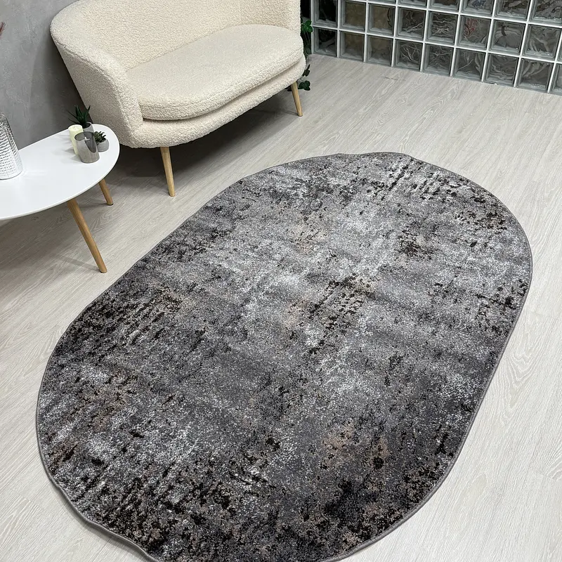 Килим з невисоким ворсом Mara сірий Gray 24136/116