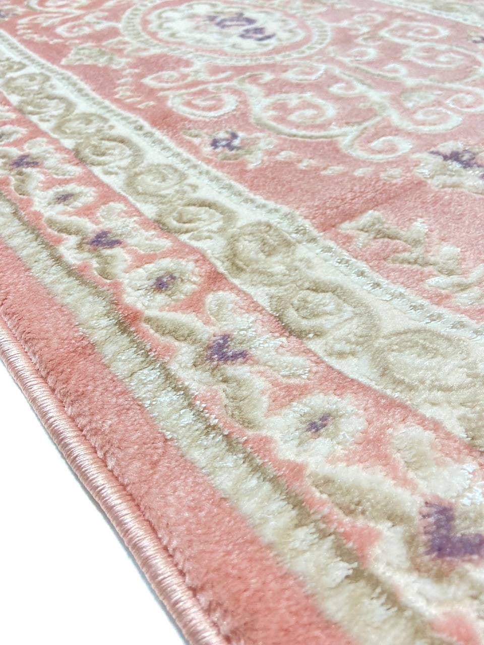 Класичний килим Flora PINK / PINK P658B