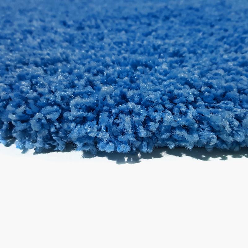 Пухнастий килим Plumis Lux BLUE 6365A